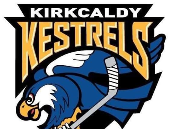 Kirkcaldy Kestrels logo.