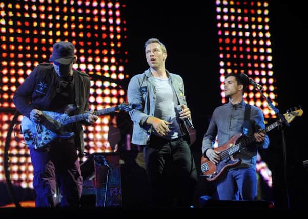 Coldplay at  T in the Park 2011 (Pic Greg Macvean)