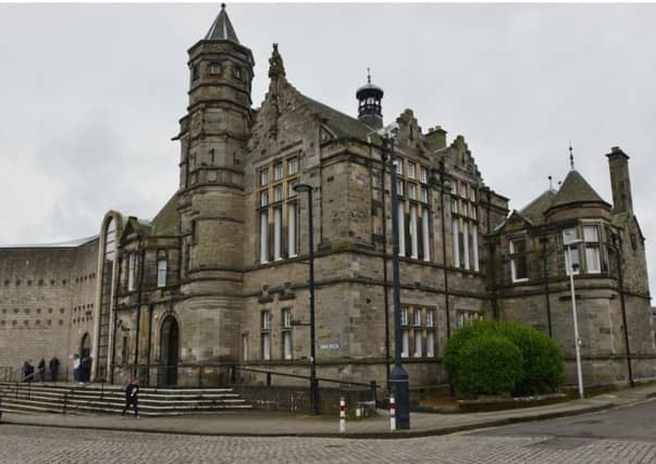 Kirkcaldy Sheriff Court.
