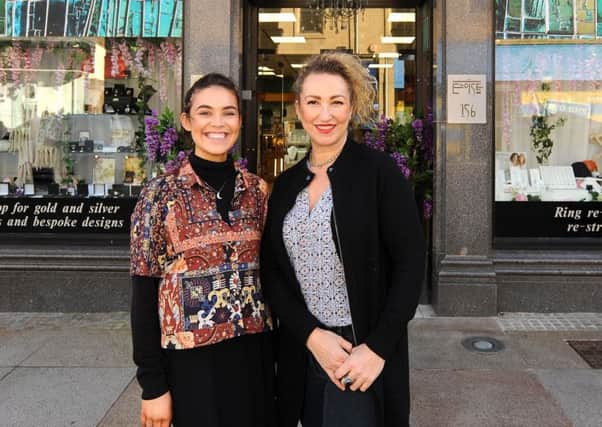 Louise Canny (right) and Emma Wheeler launch the market later this month (Pic:  Fife Photo Agency)