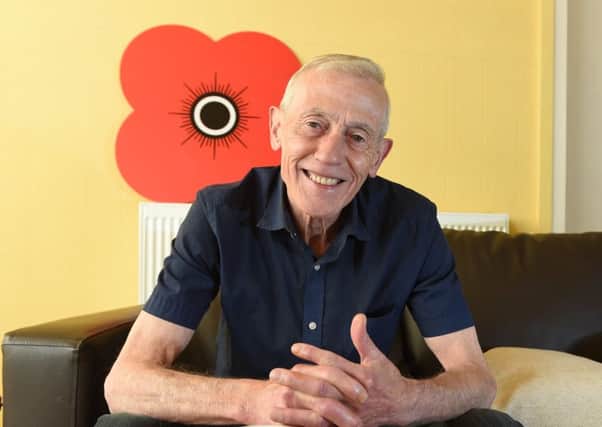 A place to call home...after falling on hard times in 2016, Alex Watson was given a hand to get back on his feet by Poppyscotland, almost 50 years after his service.