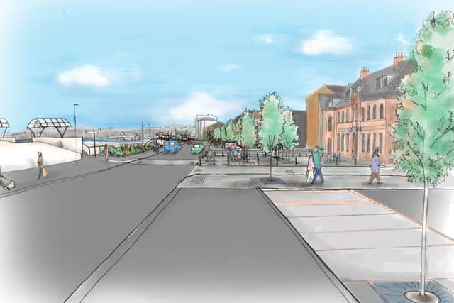 Kirkcaldy Esplanade - proposed new look