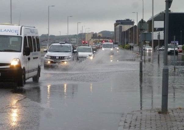 Kirkcaldy has already been hit by several floods this year. Picture: Martin Blankenstein