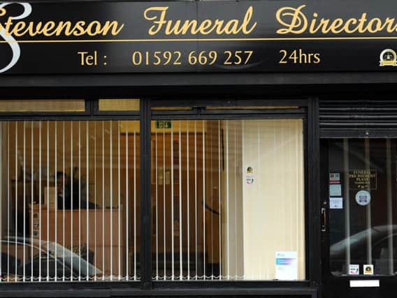 Stevenson Funeral Directors.