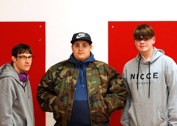 Lee Smith, Kieran Lannan and Cam Thomson.