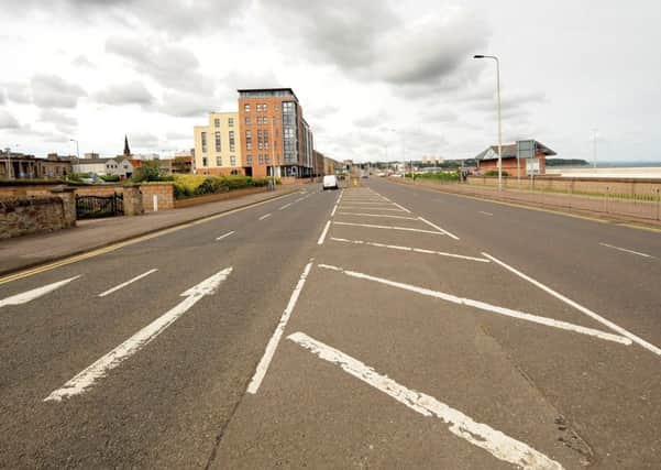 The incident took place on the Esplanade in Kirkcaldy in June this year. Pic: Fife Photo Agency