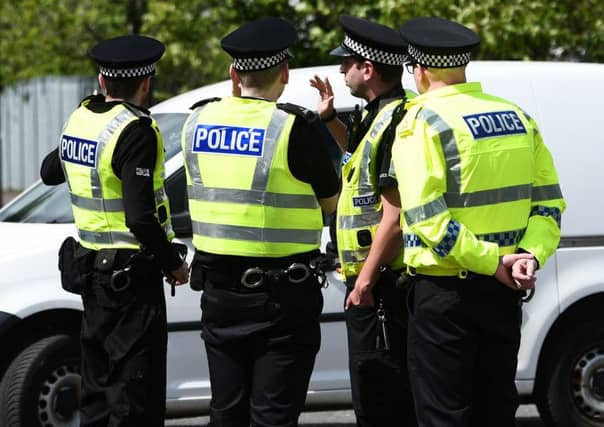 Police are on the scene