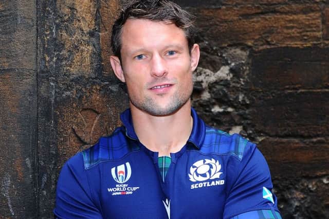 Former Howe of Fife player Peter Horne has developed into a top class international. Picture by Michael Gillen.