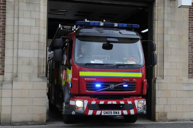 The fire brigade have extinguished the fire.