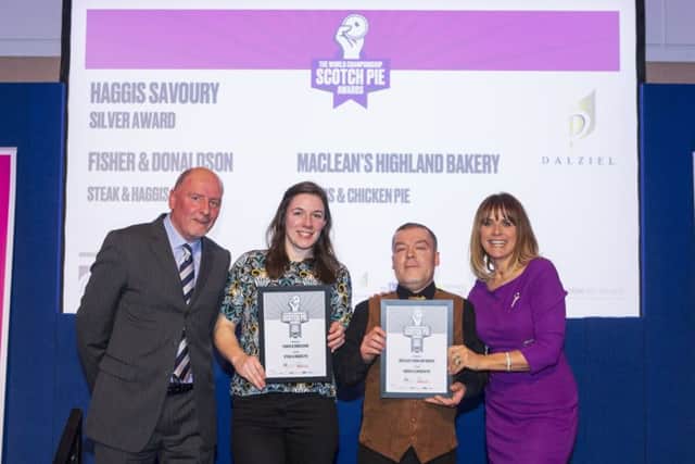 Jade Milne, second from left, with the award. Pic: Katielee Arrowsmith.