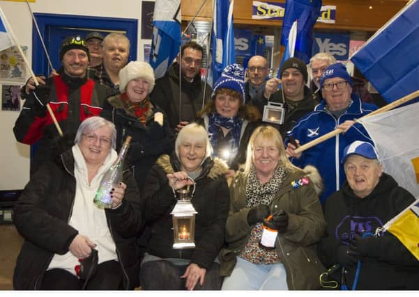 Supporters will be gathering at Kirkcaldy Town Square.