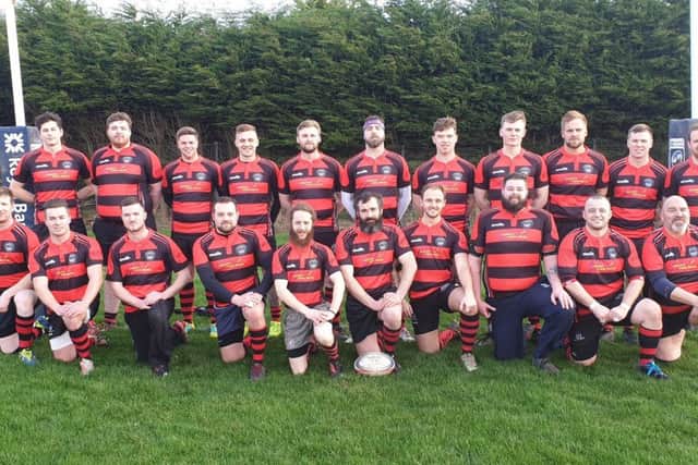 Waid Academy in their new kits pre-match.