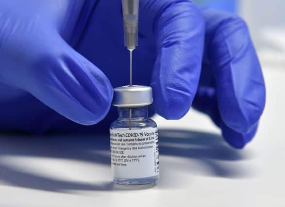 The UK’s Covid vaccination supply is set to see a reduction next month due to a reported delay in the delivery of millions of Oxford-AstraZeneca vaccine doses from India (Photo: Getty Images)